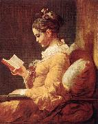 Jean Honore Fragonard A Young Girl Reading